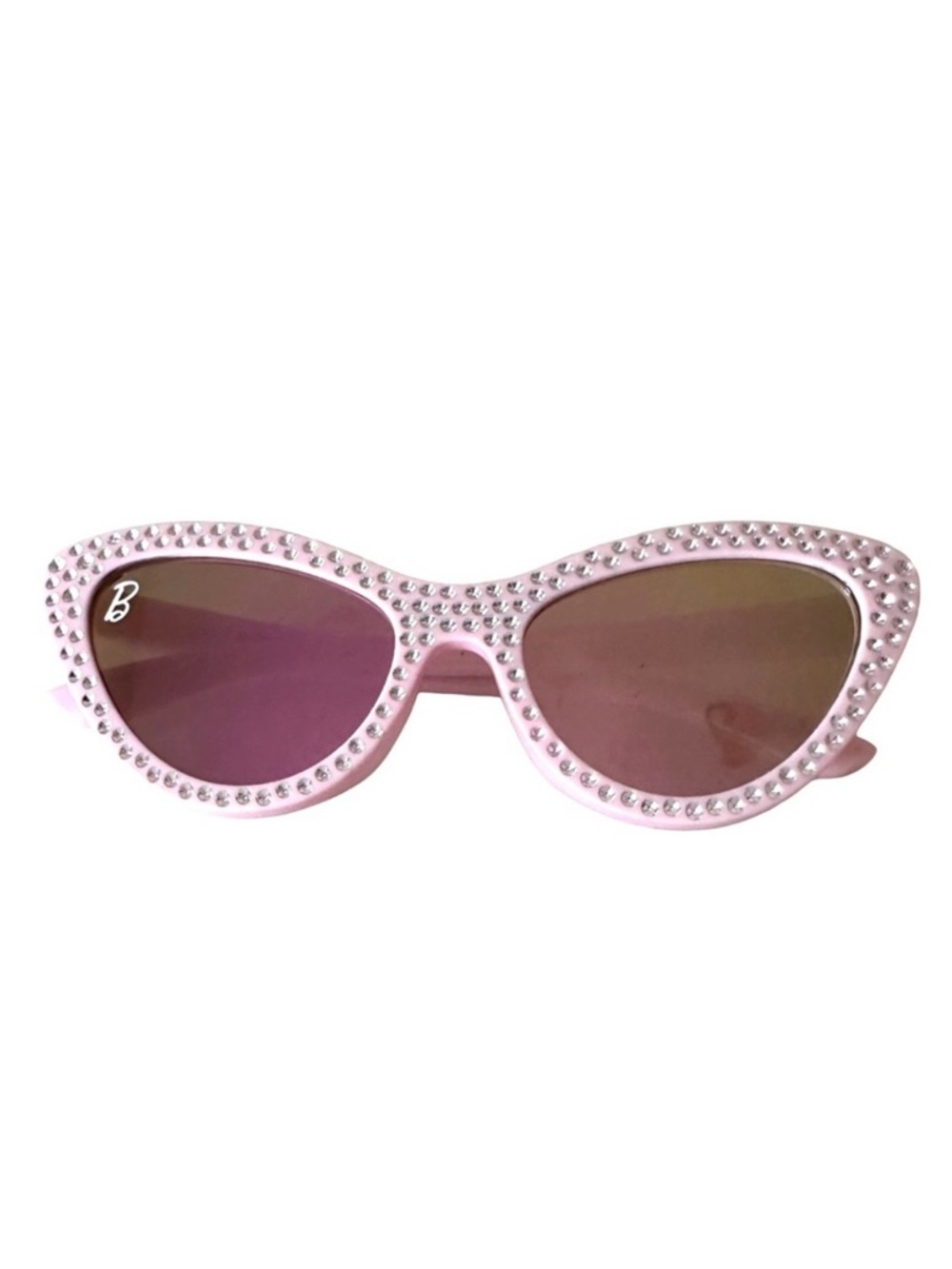 ⭐️ 5 for $25 Barbie Kids’ Pink Rhinestone Cat-Eye Sunglasses 2024 Mattel Arkaid